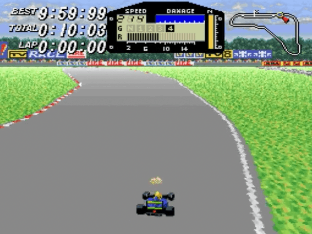 F1 ROC Race of Champions screenshot 3 for Super Nintendo